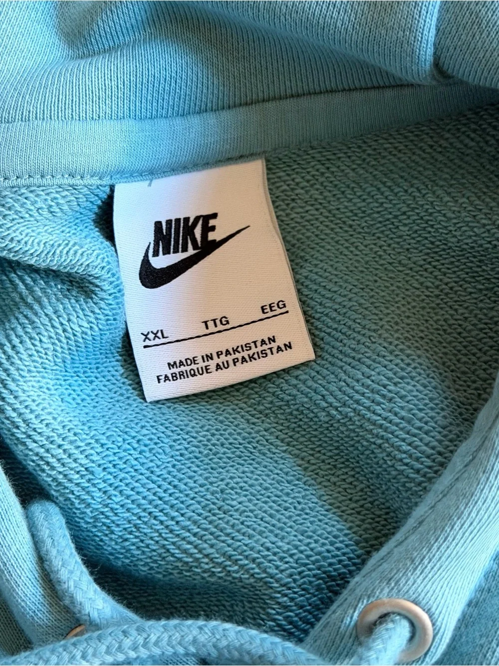 Nike Light Blue Pullover Hoodie